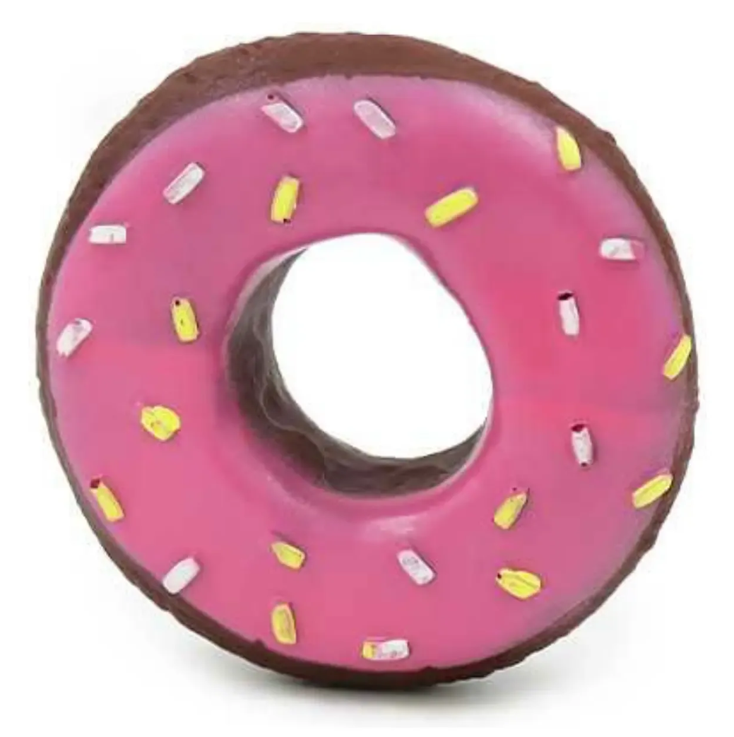 Hey! Juguete Donut Con Sonido Para Perros 9,5x9,5x3 Cm