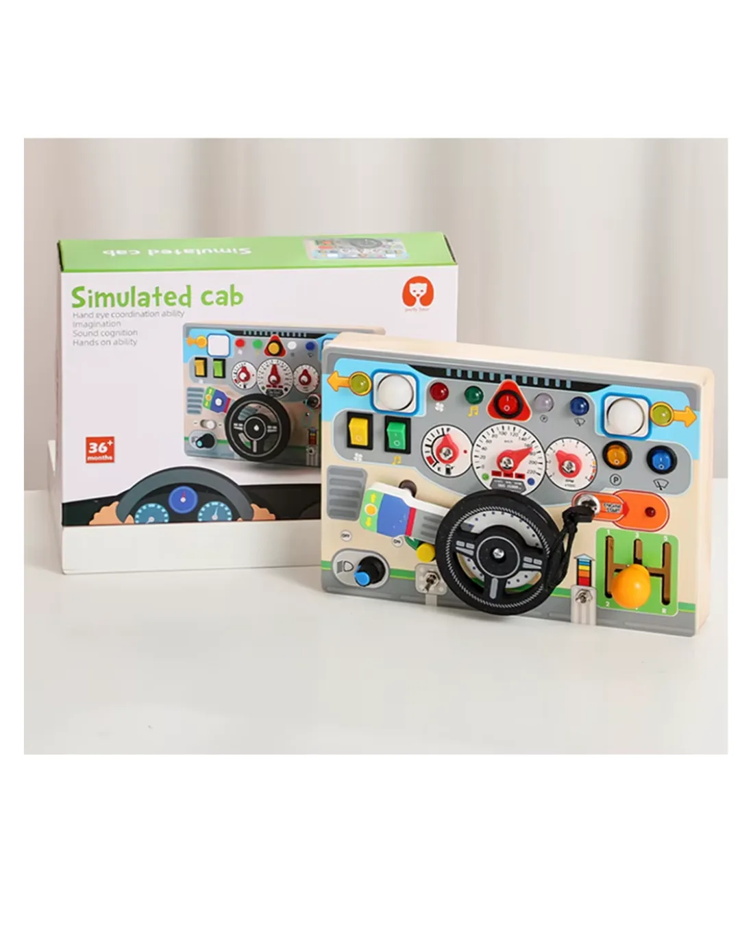 VOLANTE TABLERO MONTESSORI MULTIFUNCIONA