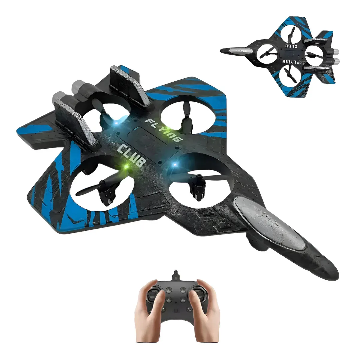 Drone Avión Espuma Planeador Control Rem